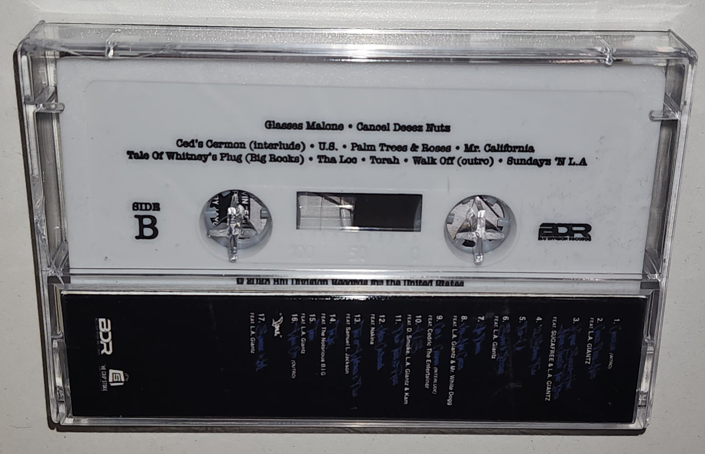 Glasses Malone - Cancel Deeez Nutz (Autographed Cassette Tape)