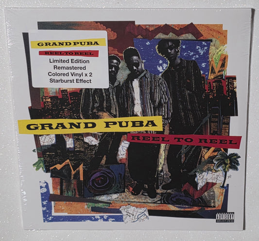 Grand Puba – Reel To Reel (2020) (Limited Edition Starburst Effect Colour Vinyl LP)