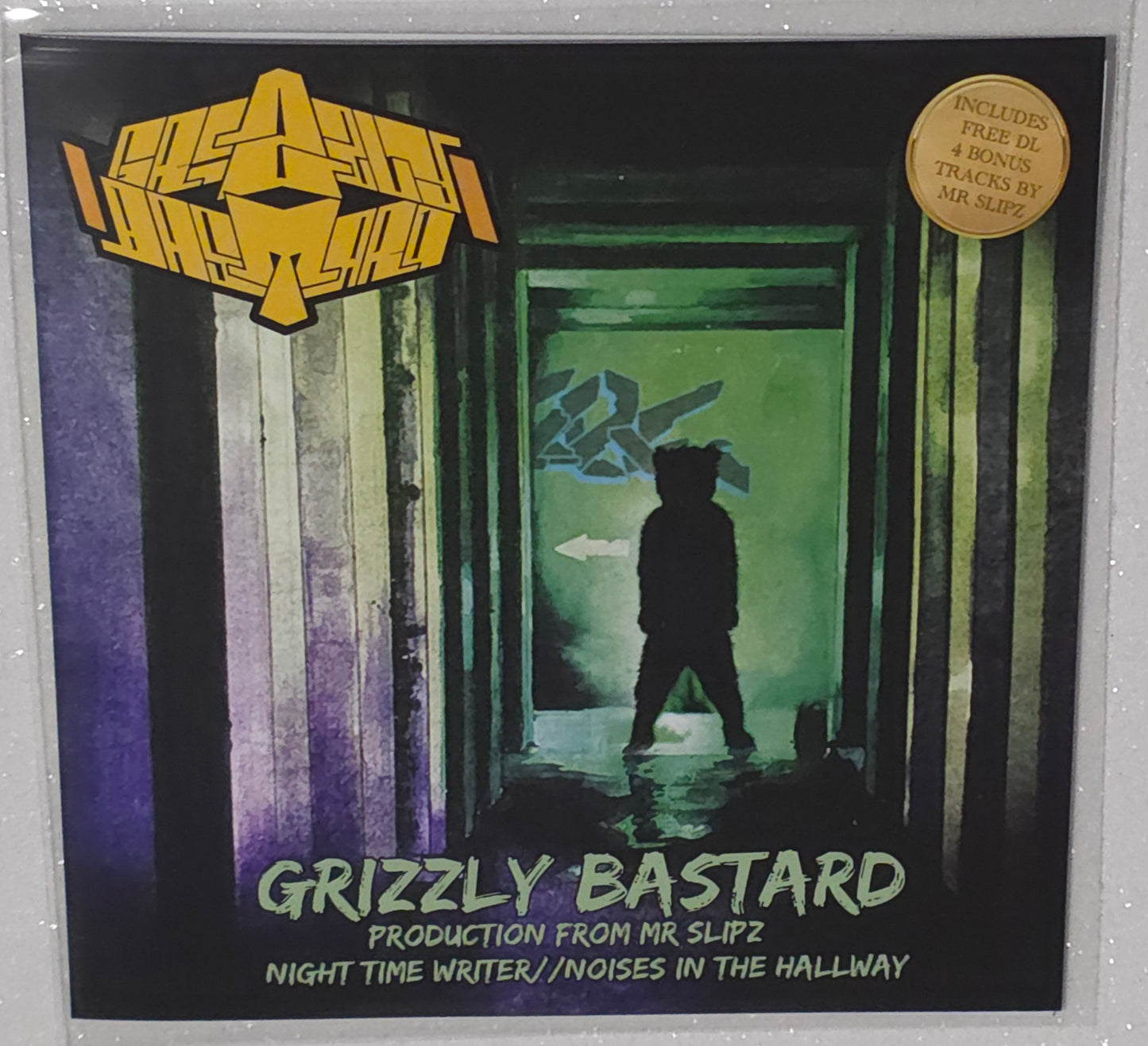 Grizzly Bastard - Night Time Writer / Noises In The Hallway (2025) (Limited Edition 7" Vinyl Single)