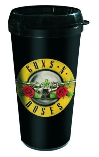 Guns N' Roses "Rose Logo" Officially Licensed Travel Coffee Mug