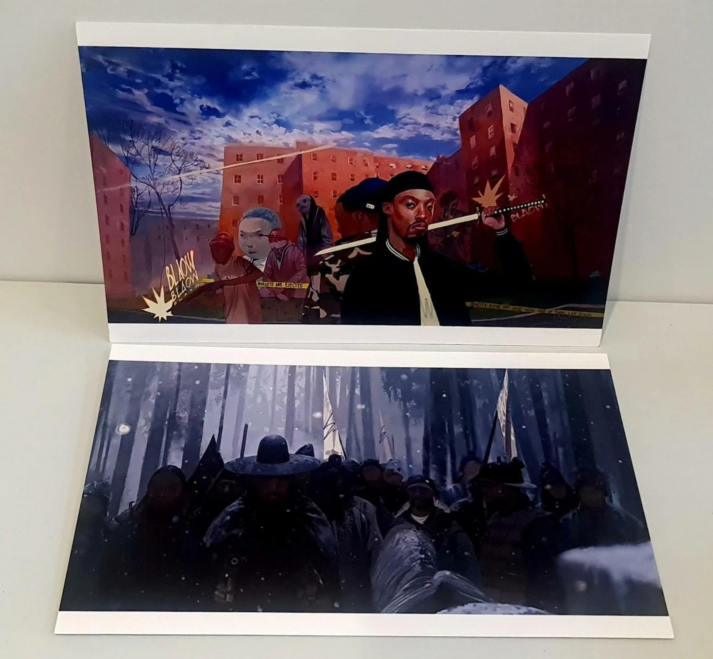 GZA ‎– Liquid Swords: The Singles Collection (2023) (Limited Edition 7" Vinyl Boxset Autographed by GZA)