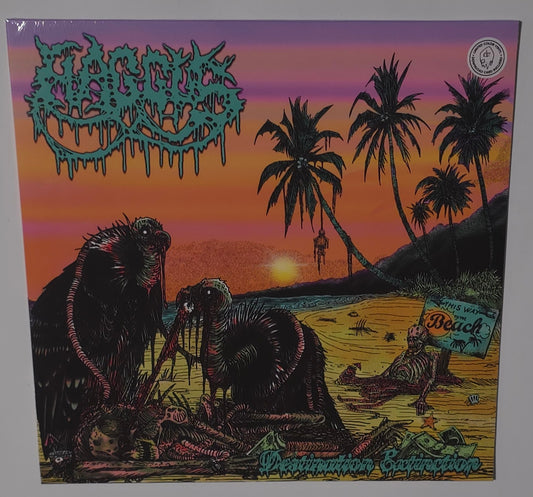 Haggus – Destination Extinction (2025) (Limited Edition Turquoise Colour Vinyl LP)