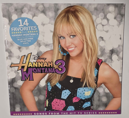 Miley Cyrus – Hannah Montana 3 (2025) (Limited Edition Blue w/ Pink Splatter Colour Vinyl LP)