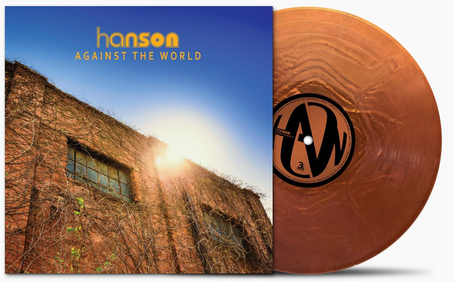 Hanson – Against The World (2022) (Limited Edition Copper Metallic Colour Vinyl LP)