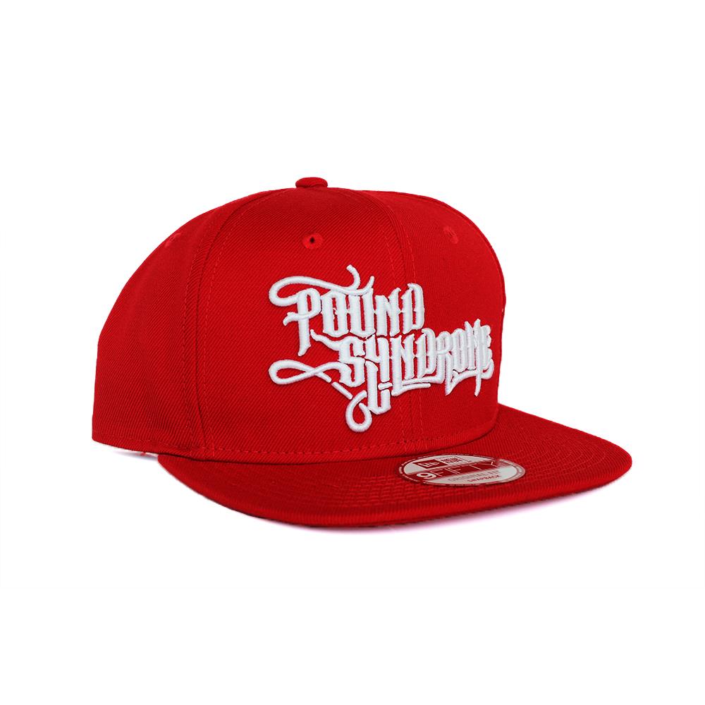 Hopsin "Pound Syndrome" Unisex Red Flatbrim New Era 9Fifty Snapback Cap Hat