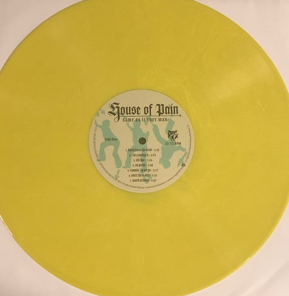 House Of Pain – Same As It Ever Was: 30th Anniversary Edition (2024) (Limited Edition Yellow Colour Vinyl LP + Bonus 7" Single)