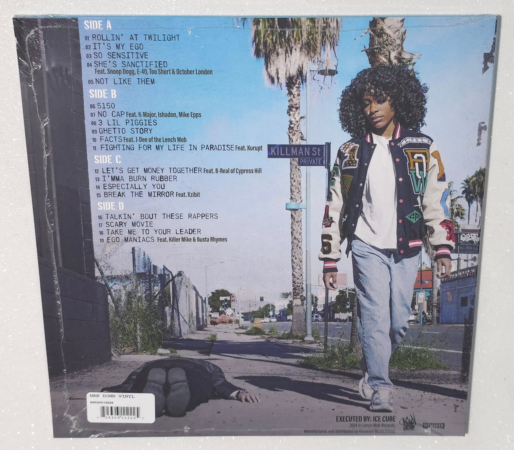 Ice Cube – Man Down *Autographed* (2025) (Limited Edition Vinyl LP ...