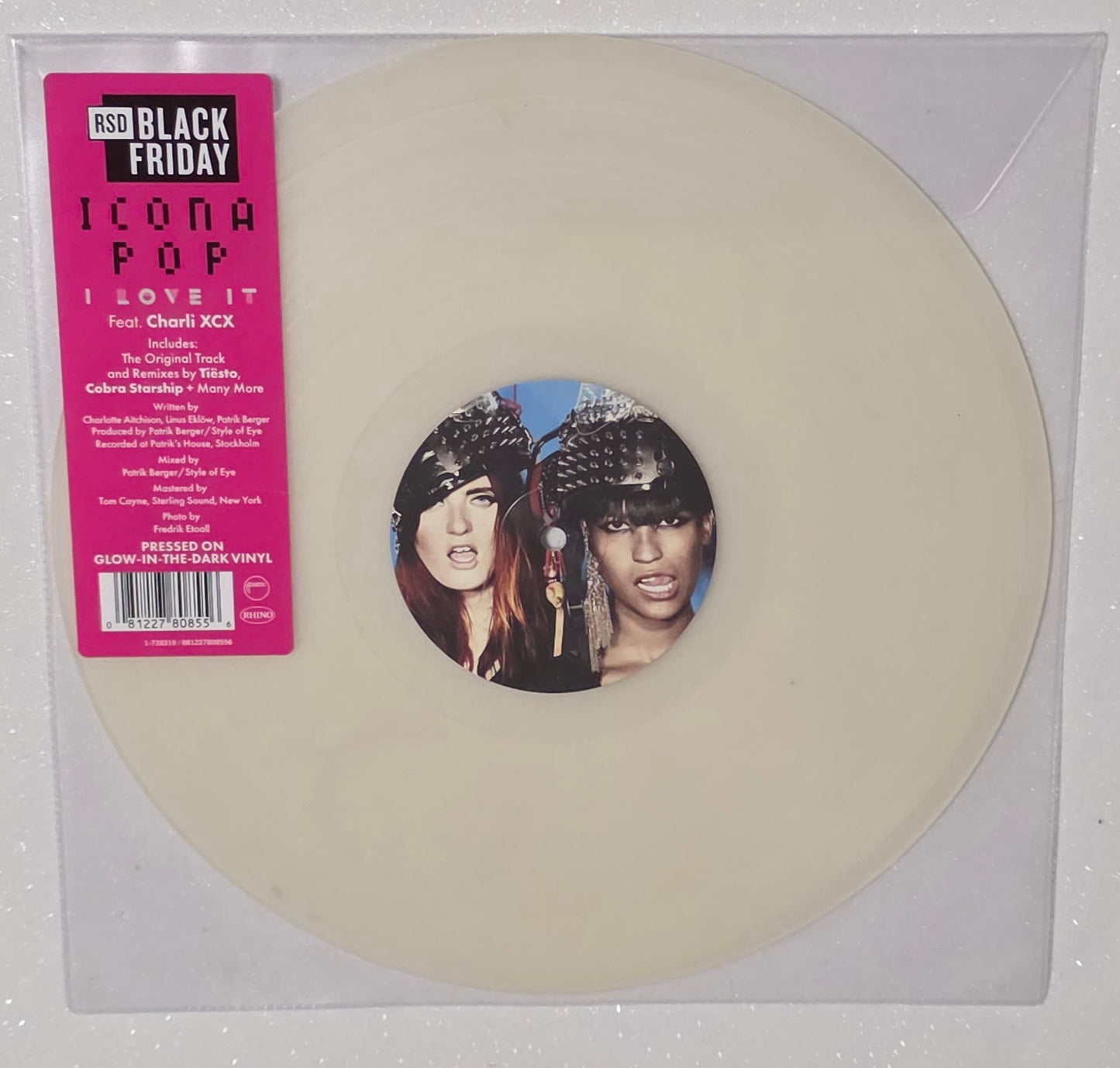 Icona Pop Feat. Charli XCX – I Love It (Remixes) (2025 BF RSD) (Limited Edition Glow In The Dark Colour Vinyl LP)