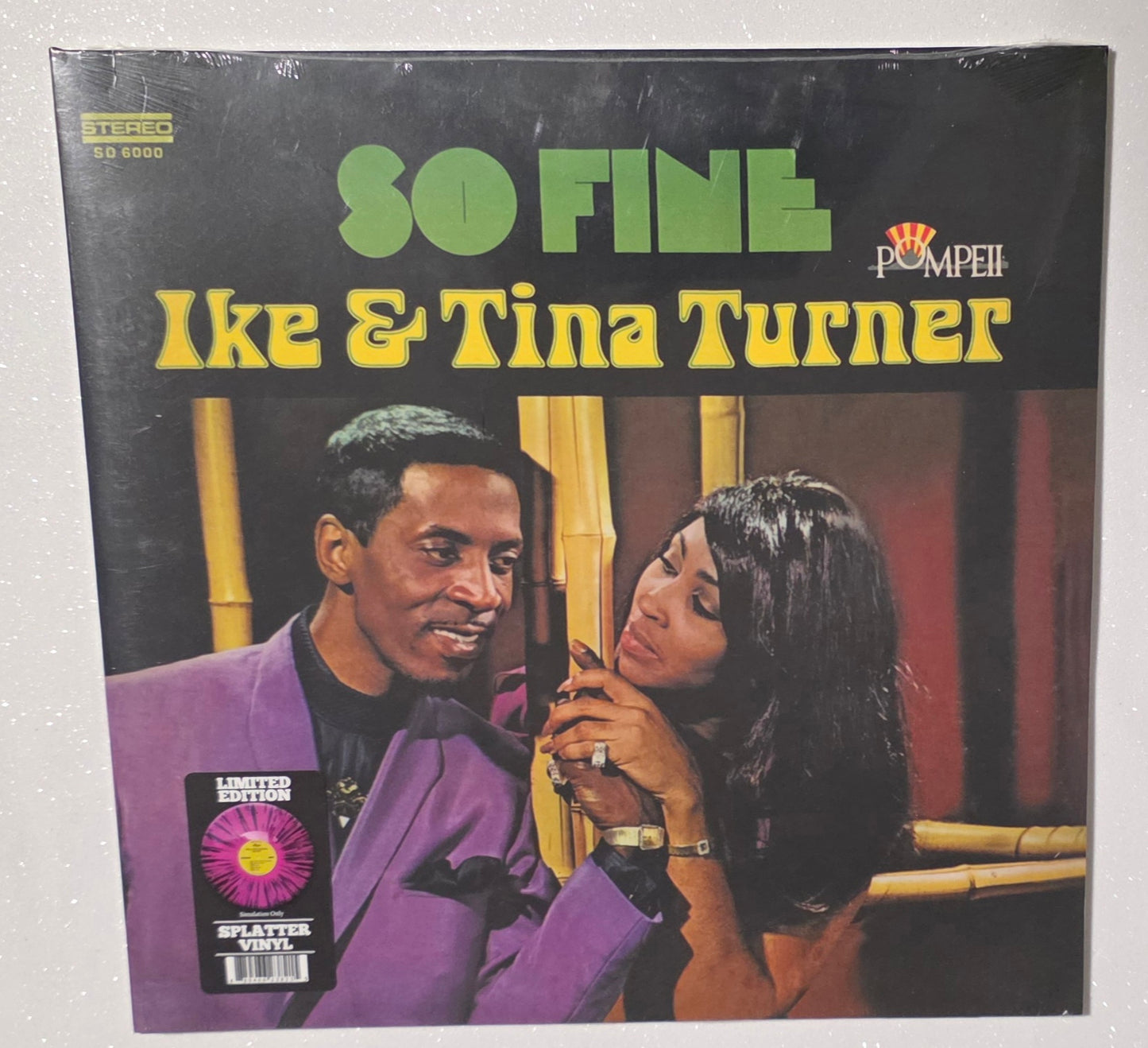 Ike & Tina Turner – So Fine (2022 Reissue) (Limited Edition Purple & Black Splatter Colour Vinyl LP)