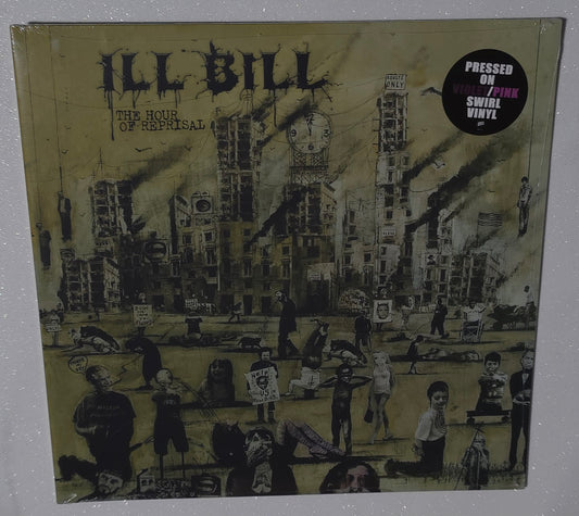 ILL BILL - The Hour of Reprisal (2008) (Limited Edition Orchid & Pink Swirl Colour Vinyl LP)