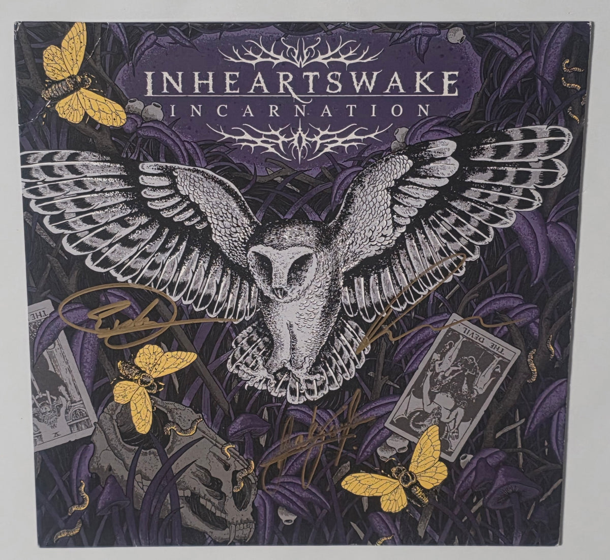 In Hearts Wake – Incarnation *Autographed* (2024) (Limited Edition Purple & Black Marble Colour Vinyl LP)