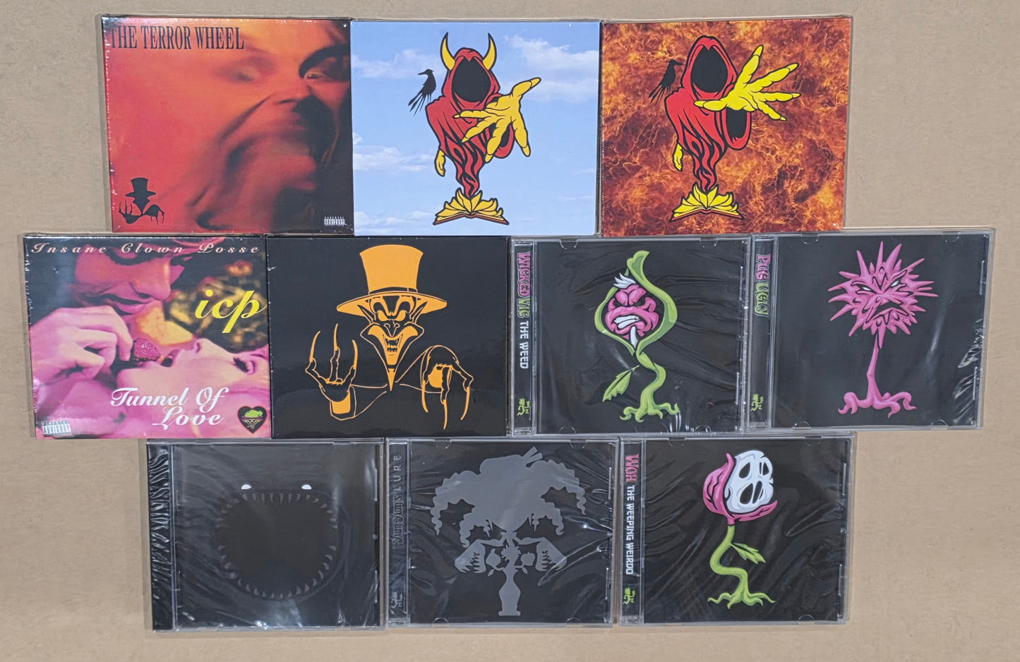 Insane Clown Posse - ICP Psychopathic Records CD Lot (2026 Reissue) (10CD Set)