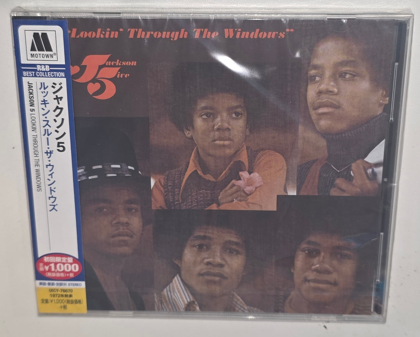The Jackson 5 – Lookin' Through The Windows (2014 Reissue) (Limited Edition Japanese CD)