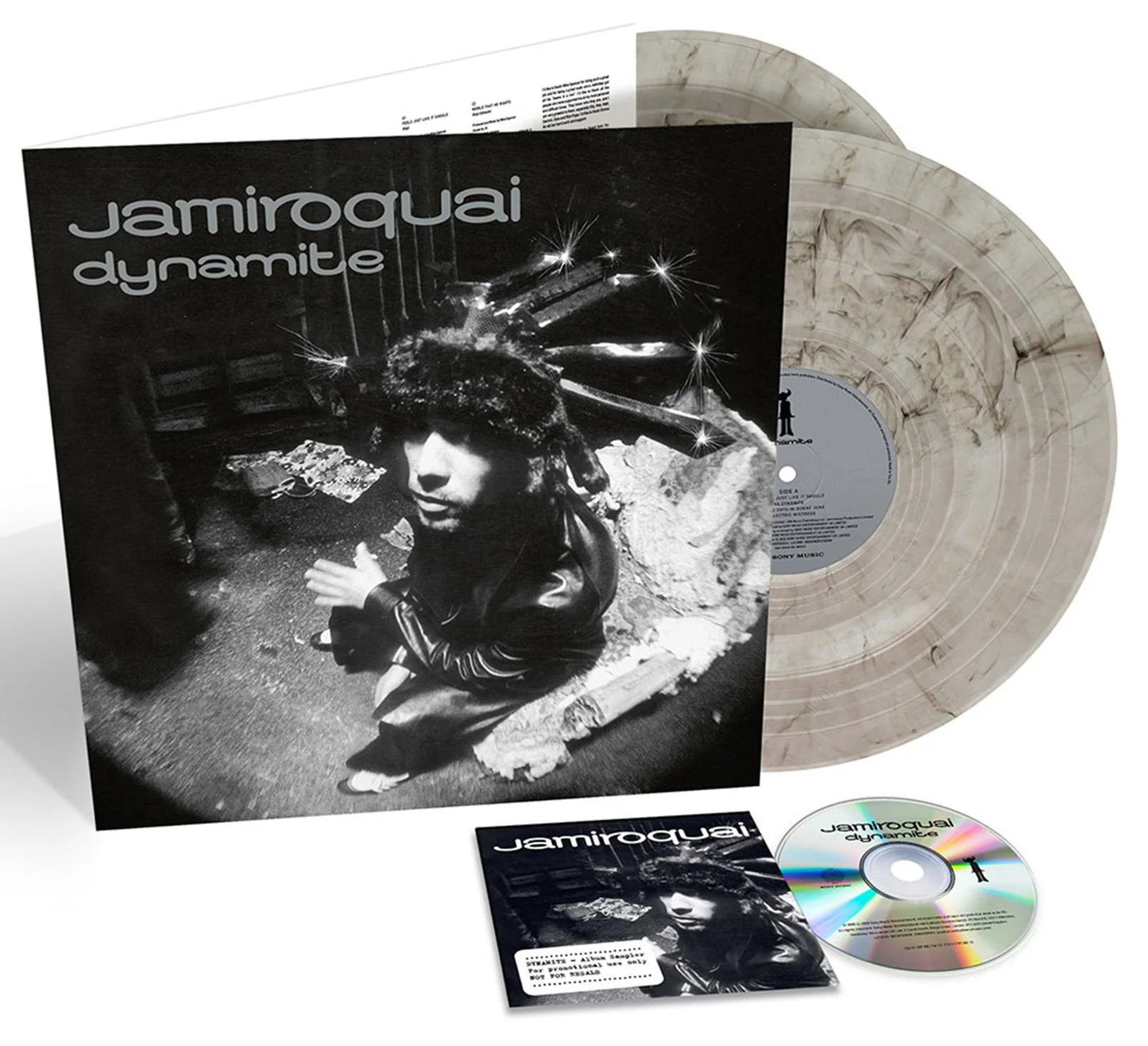 Jamiroquai – Dynamite: 20th Anniveraary Edition (2025) (Limited Edition Dynamite Smoke Colour Vinyl LP + Bonus CD Sampler)