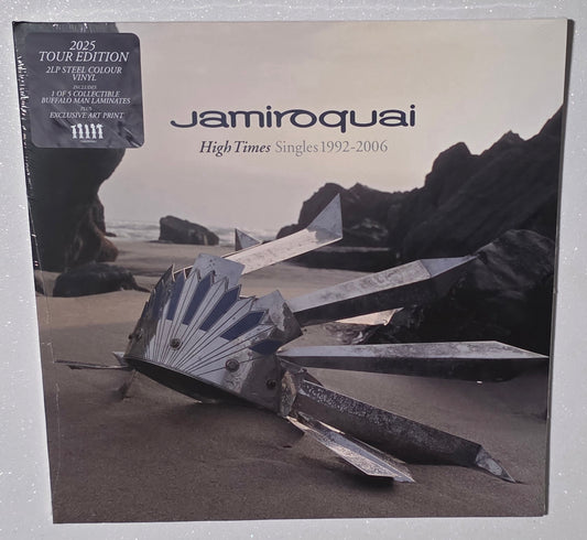 Jamiroquai – High Times (Singles 1992-2006) (2025 Tour Edition) (Limited Edition Marble Steel Colour Vinyl LP)