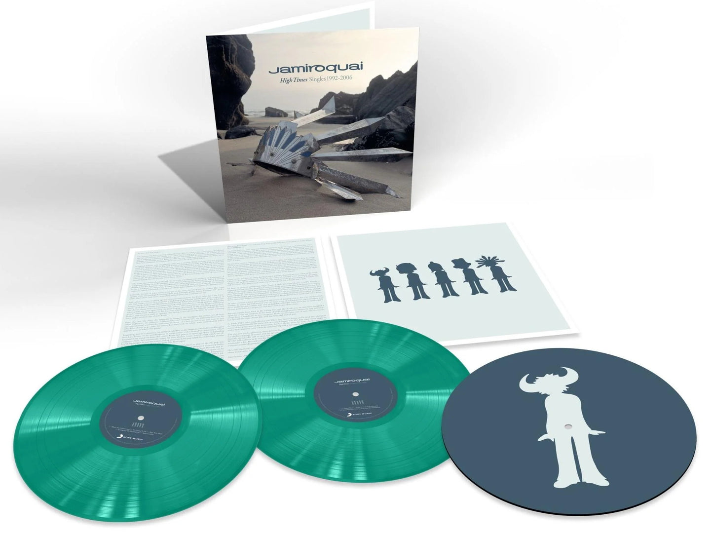 Jamiroquai – High Times (Singles 1992–2006) (2022) (Limited Edition Green Marble Colour Vinyl LP + Bonus Slipmat)