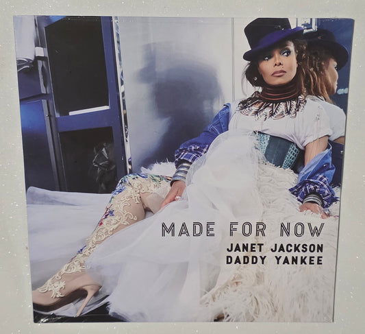 Janet Jackson & Daddy Yankee ‎– Made For Now (2019) (Limited Edition Red Colour Vinyl Single)
