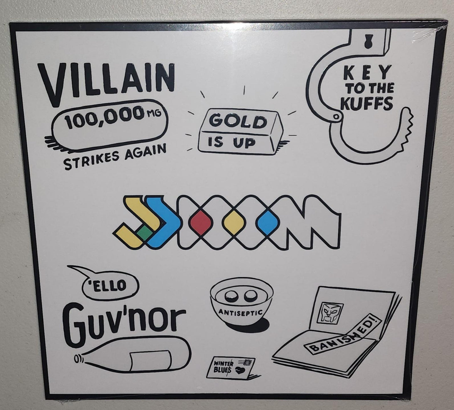 MF Doom & Jneiro Jarel - JJ Doom Key To The Kuffs (2012) (Vinyl LP)