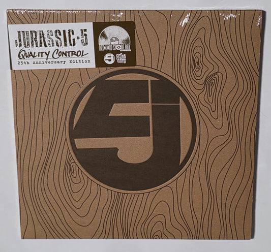 Jurassic 5 – Quality Control: 25th Anniversary Edition (2026 RSD) (Limited Edition Wood Grain Colour Vinyl LP)