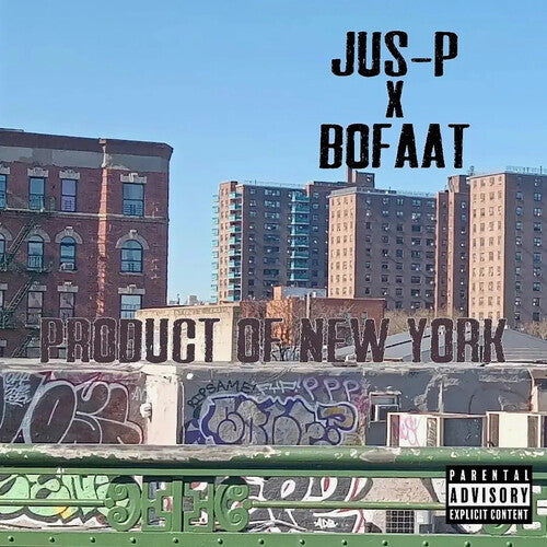 Jus-P x Bofaatbeatz - Product Of New York (2024) (CD)