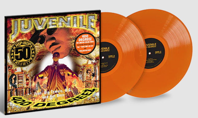 Juvenile – 400 Degreez (2024 Reissue) (Limited Edition Orange Crush Colour Vinyl LP)