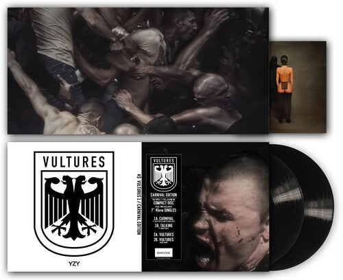 ¥$ (Kanye West & Ty Dolla Sign) - Vultures 1 (Carnival Edition) (2025) (Limited Edition 2x 7" Black Vinyl Singles + CD)