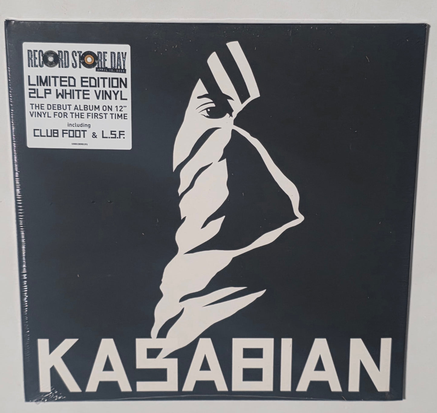 Kasabian – Kasabian (2025 RSD) (Limited Edition White Colour Vinyl LP)