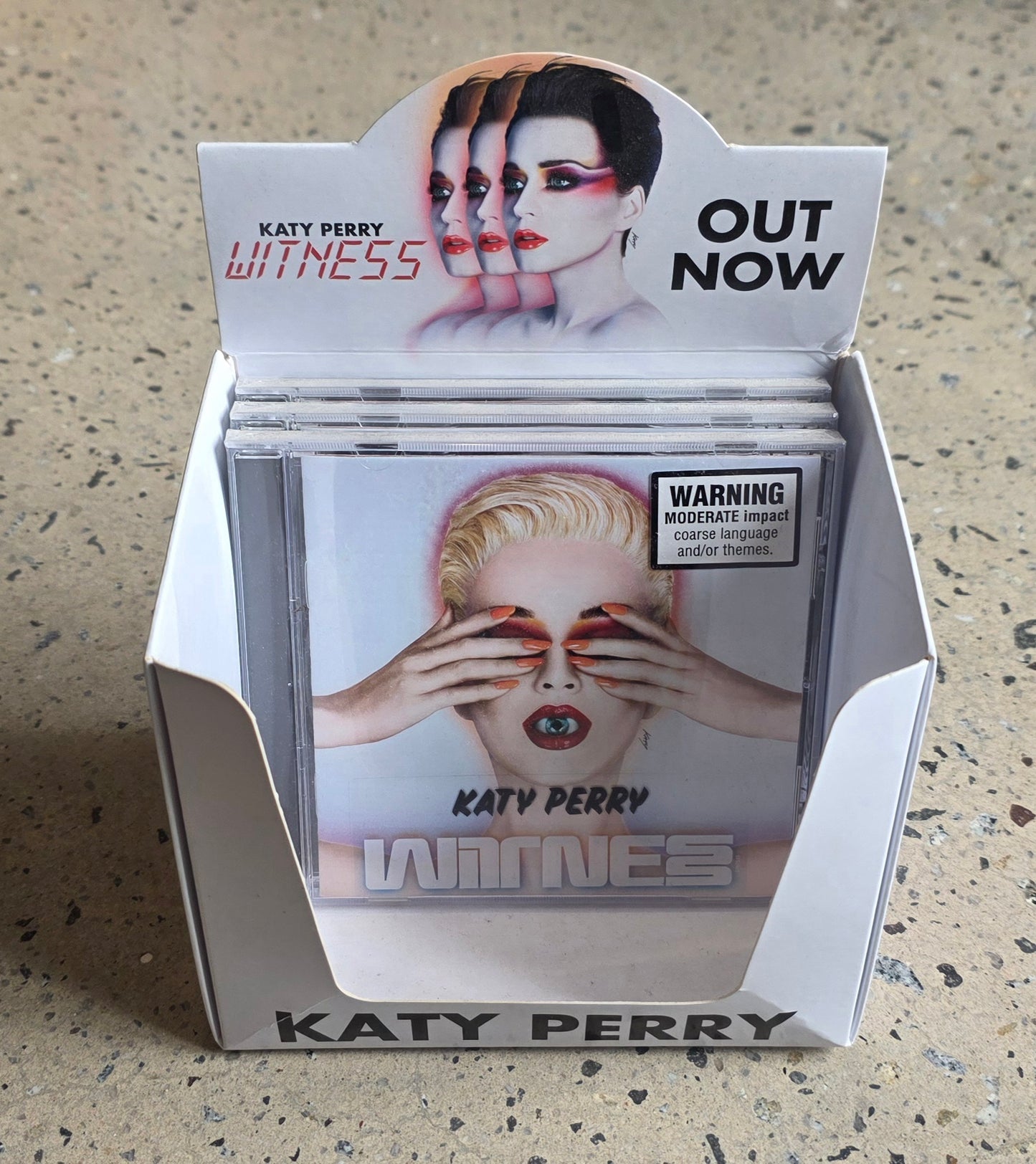 Katy Perry - Witness (2017) (CD + Retail Counter Top Promo Display)