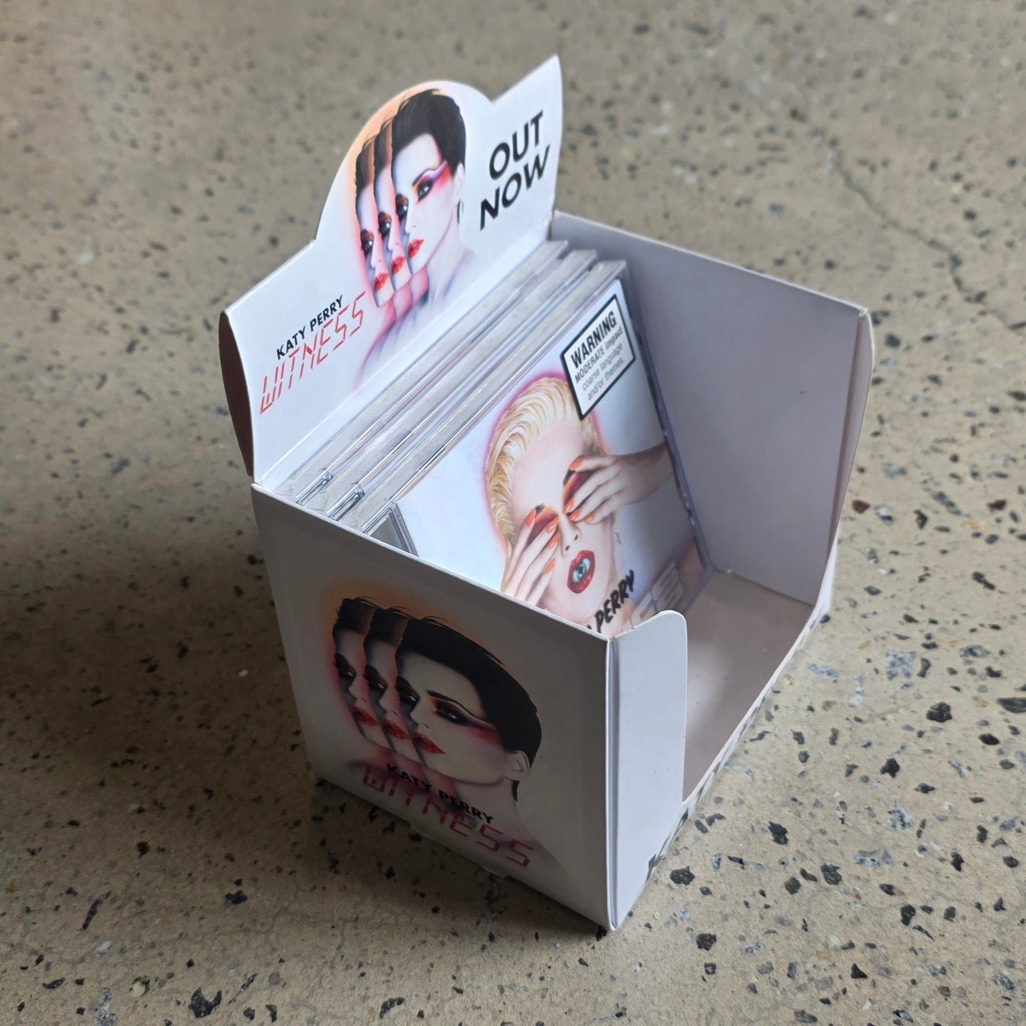 Katy Perry - Witness (2017) (CD + Retail Counter Top Promo Display)