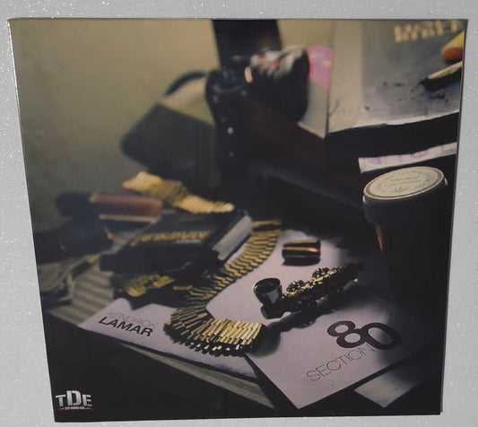 Kendrick Lamar – Section 80 (2013) (Unofficial Pressing Yellow & Gold Colour Vinyl LP)
