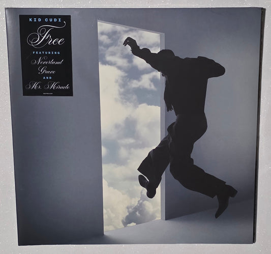 Kid Cudi - Free (2025) (Limited Edition Indie Store Exclusive Blue Colour Vinyl LP)