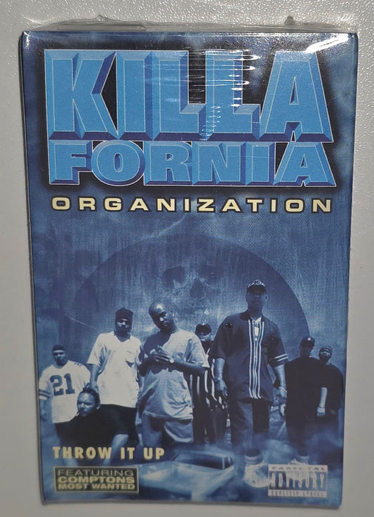 Killafornia Organization – Throw It Up (1996) (Cassette Cassingle)