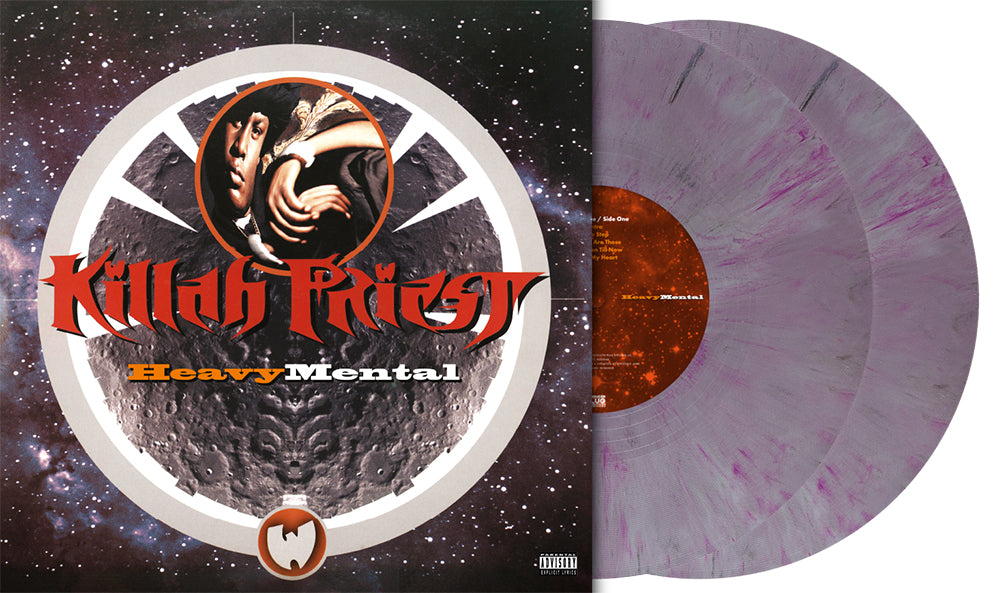 Killah Priest – Heavy Mental (2026 Reissue) (Limited Edition Lilac Colour Vinyl LP)