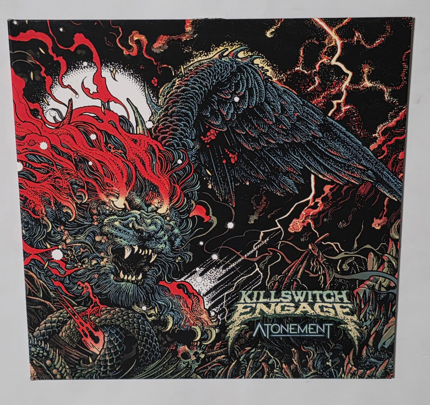 Killswitch Engage – Atonement (2019) (Limited Edition Clear with Green Splatter Colour Vinyl LP)