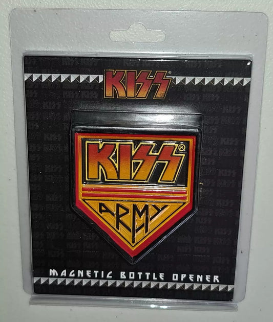 Kiss Kiss Army Officially Licensed Magnetic Bottle Opener