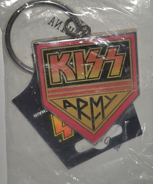 KISS Kiss Monster Album Cover Metal Keyring Keychain