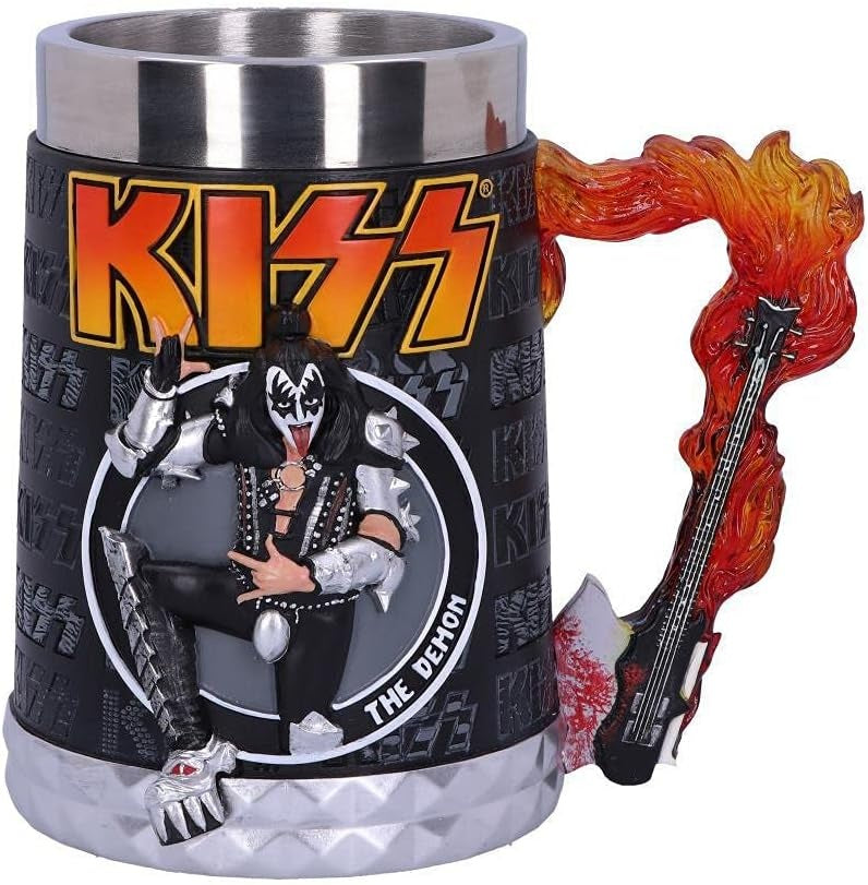 Kiss The Demon The Flame Range Officially Licensed Tankard