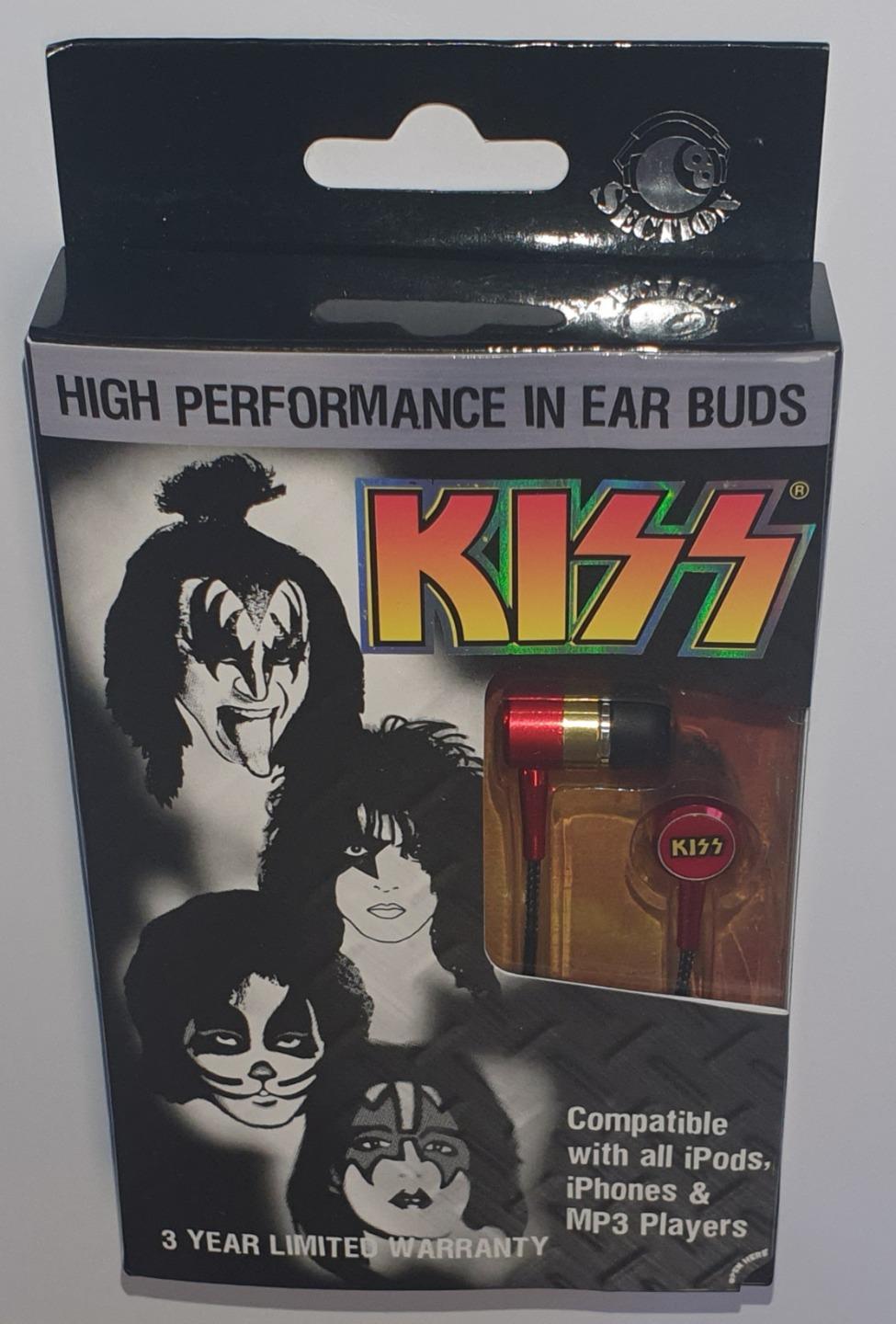 Kiss Section 8 Officially Licensed High Performance In Ear Buds Headphones