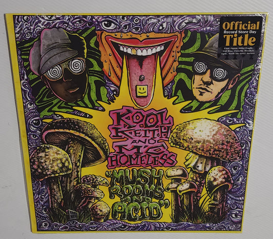 Kool Keith & MC Homeless - Mushrooms & Acid (2024 RSD) (Limited Edition Vinyl LP)