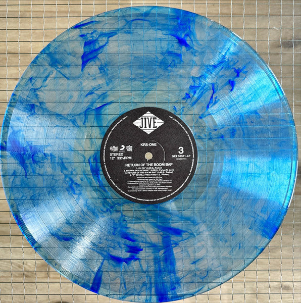 KRS-One – Return Of The Boom Bap (2024) (Limited Edition Orange & Blue Marble Colour Vinyl LP)