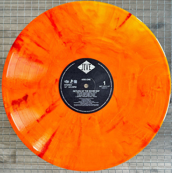KRS-One – Return Of The Boom Bap (2024) (Limited Edition Orange & Blue Marble Colour Vinyl LP)