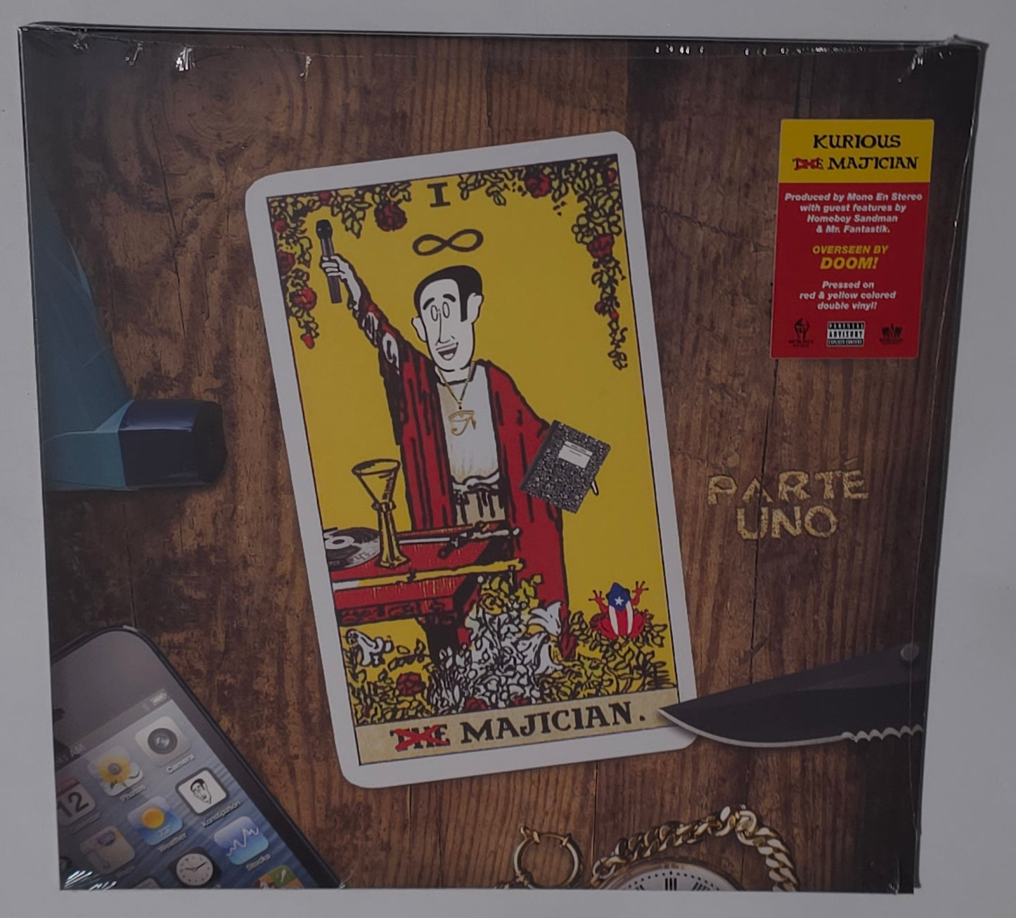 Kurious – Majician: Parte Uno (2024) (Limited Edition Red & Yellow Colour Vinyl LP)