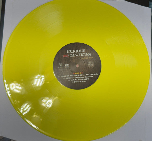Kurious – Majician: Parte Uno (2024) (Limited Edition Red & Yellow Colour Vinyl LP)