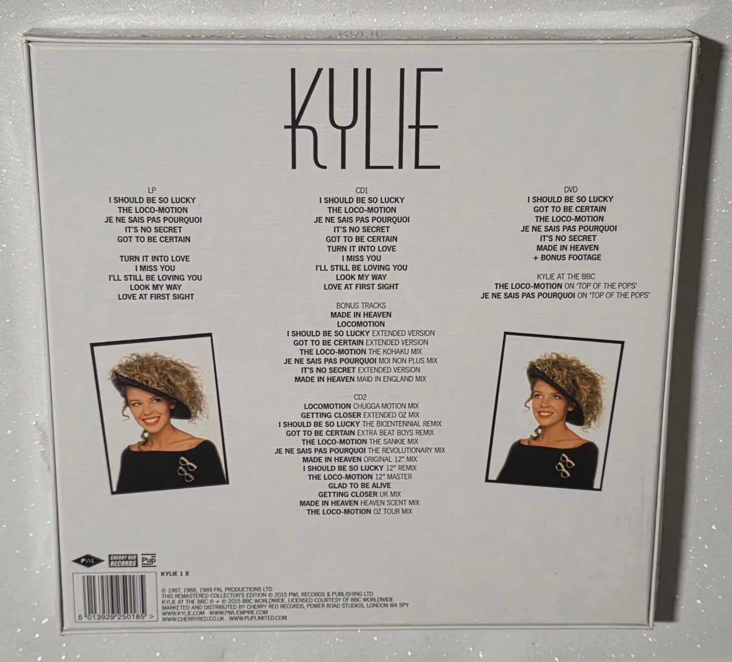 Kylie Minogue – Kylie (Collector's Edition) (2015) (Limited Edition Picture Disc Vinyl LP + 2CD + DVD Boxset)