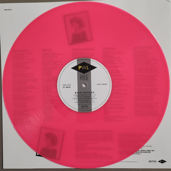 Kylie Minogue – Kylie (2023 Reissue) (Limited Edition Neon Pink Colour Vinyl LP)