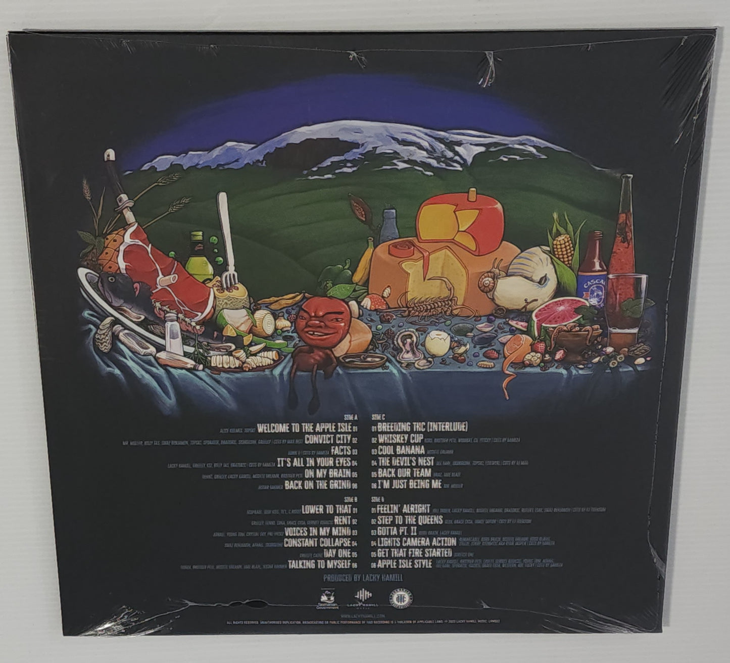 Lachy Hamill & The Tasmanian Hip Hop Collective - Apple Isle Style (2023) (Vinyl LP)