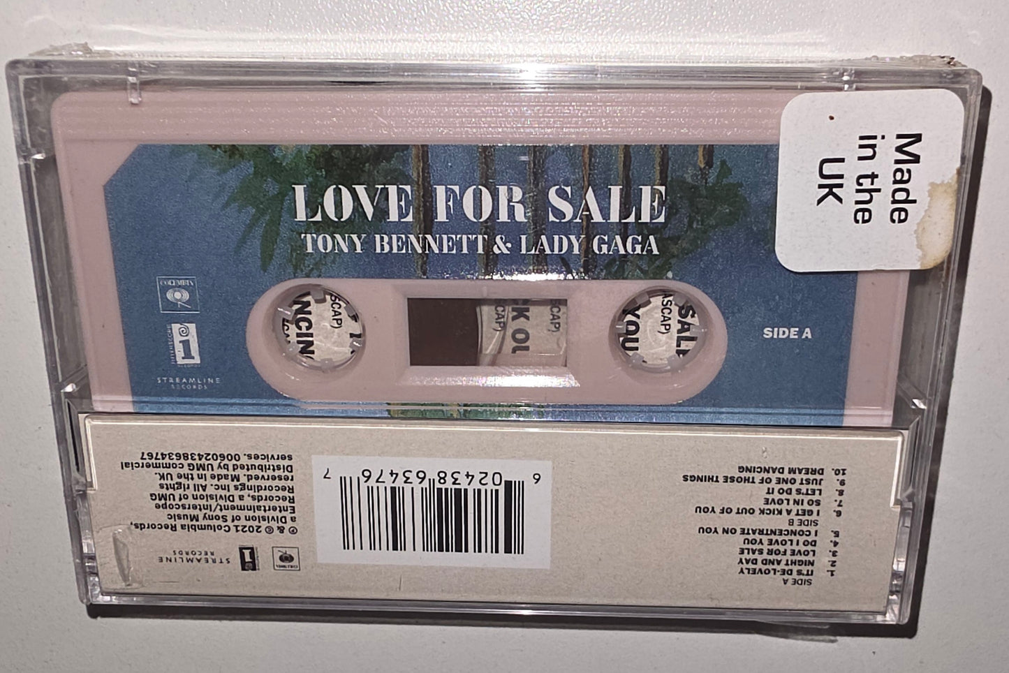 Tony Bennett & Lady Gaga – Love For Sale (2021) (Limited Edition Cassette Tape)