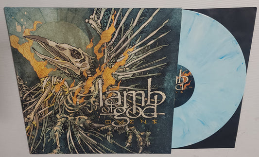 Lamb Of God – Omens (2022) (Limited Edition White & Sky Blue Marble Colour Vinyl LP)