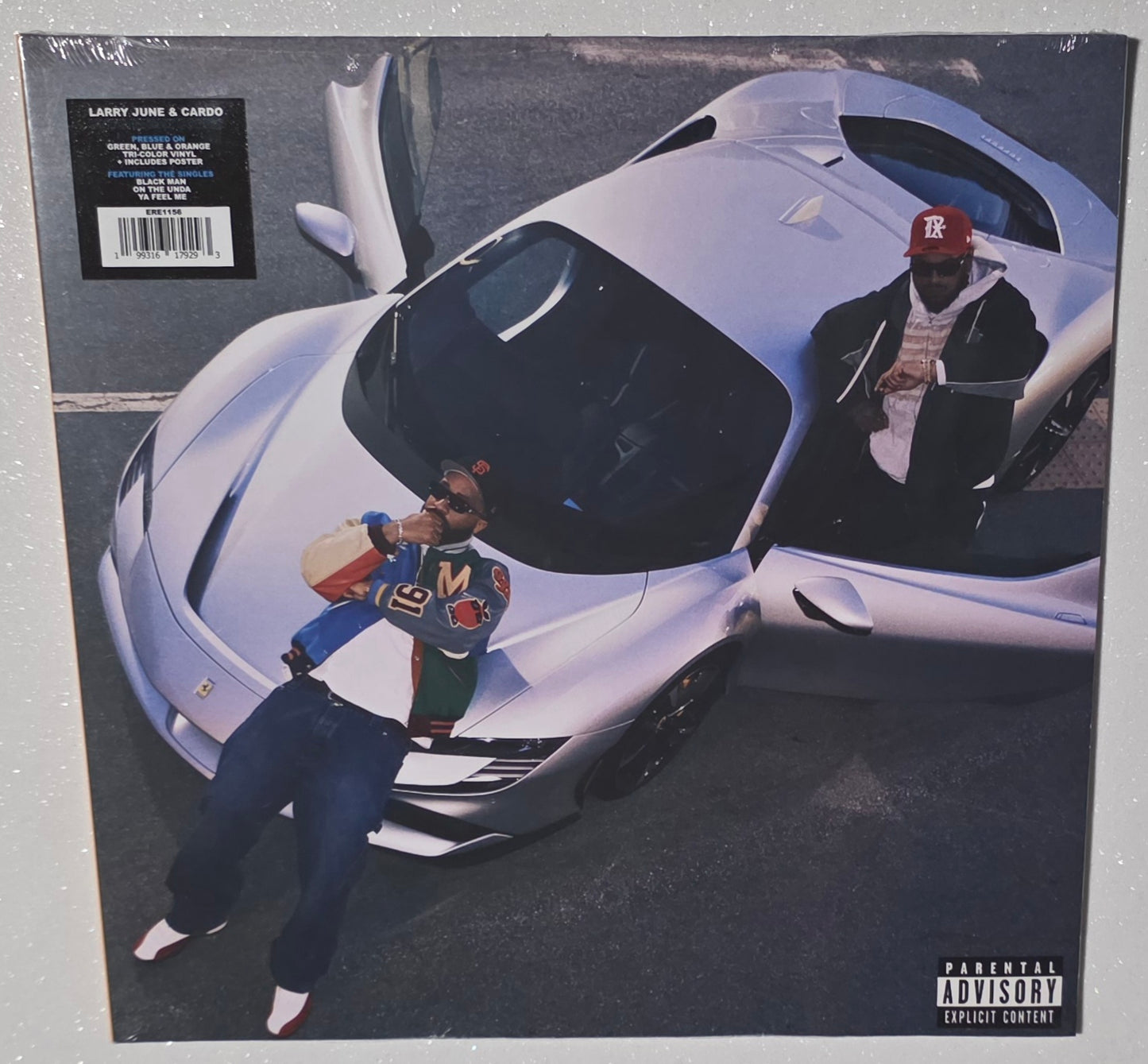 Larry June & Cardo - Until Night Comes (2025) (Limited Edition Green, Blue & Orange Colour Vinyl LP)