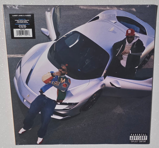 Larry June & Cardo - Until Night Comes (2025) (Limited Edition Green, Blue & Orange Colour Vinyl LP)